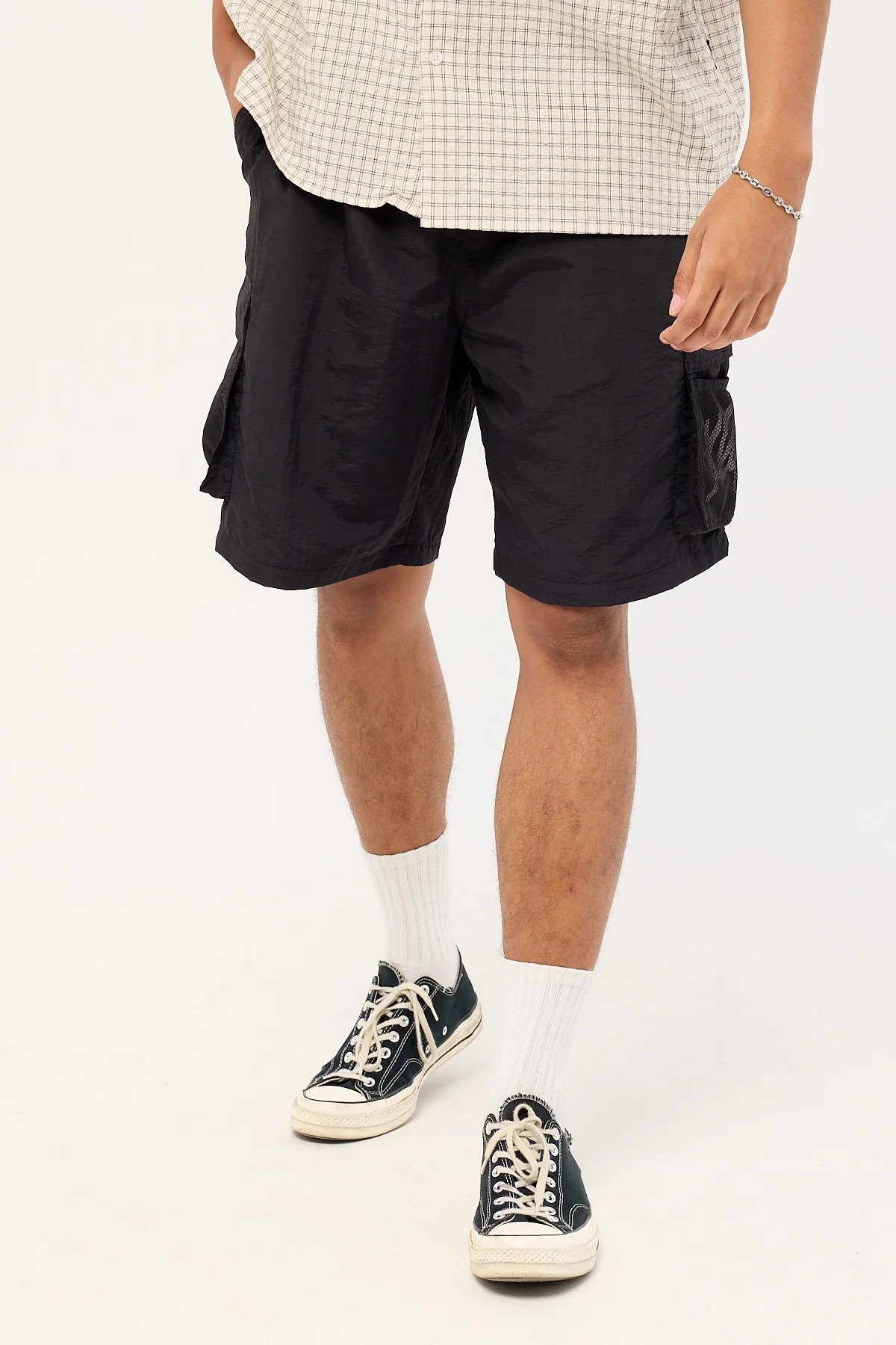 Xlarge Script Cargo Short Black - Image 2