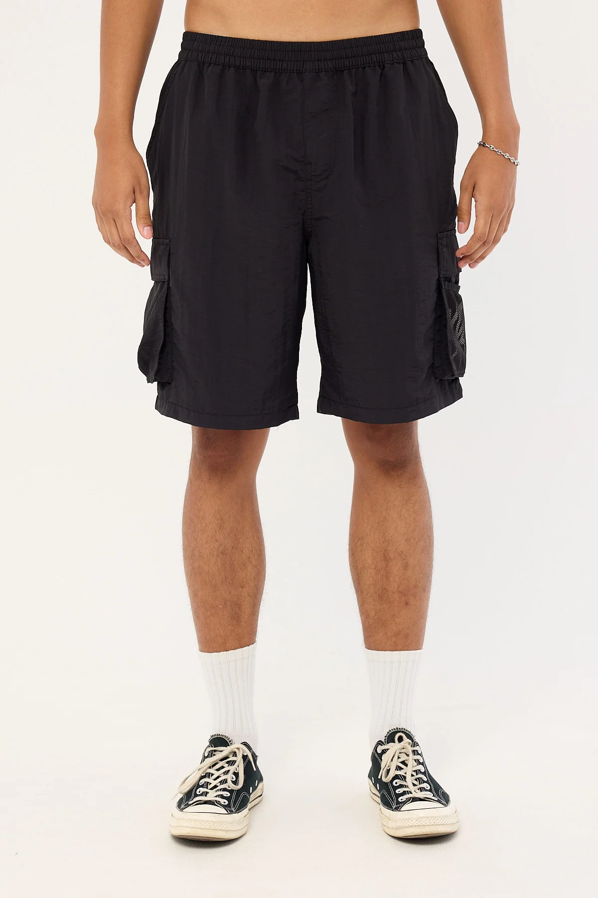 Xlarge Script Cargo Short Black - Image 7