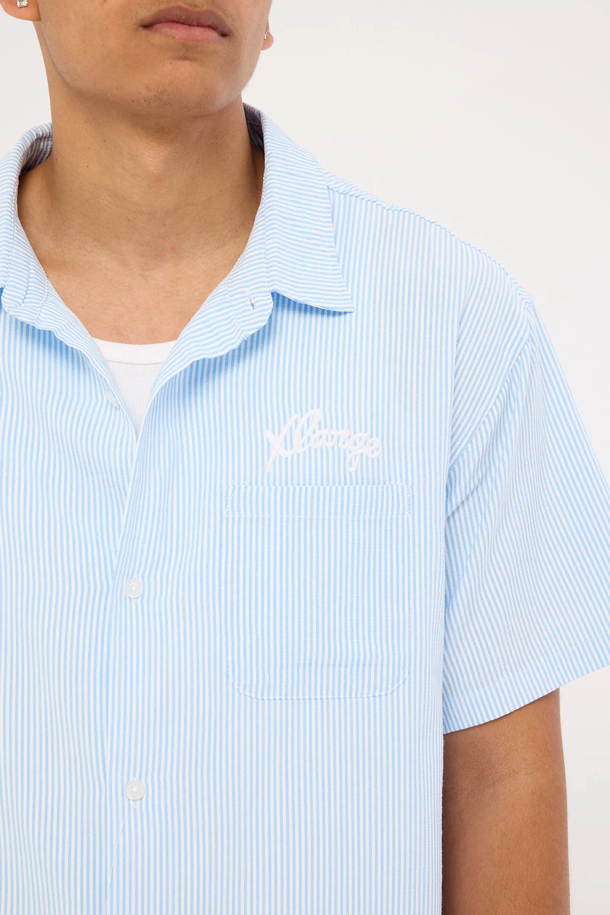 Xlarge Warp Shirt Blue - Image 5