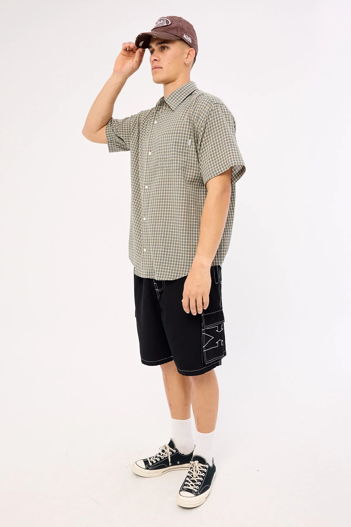 Xlarge X Contrast Cargo Short Black - Image 3
