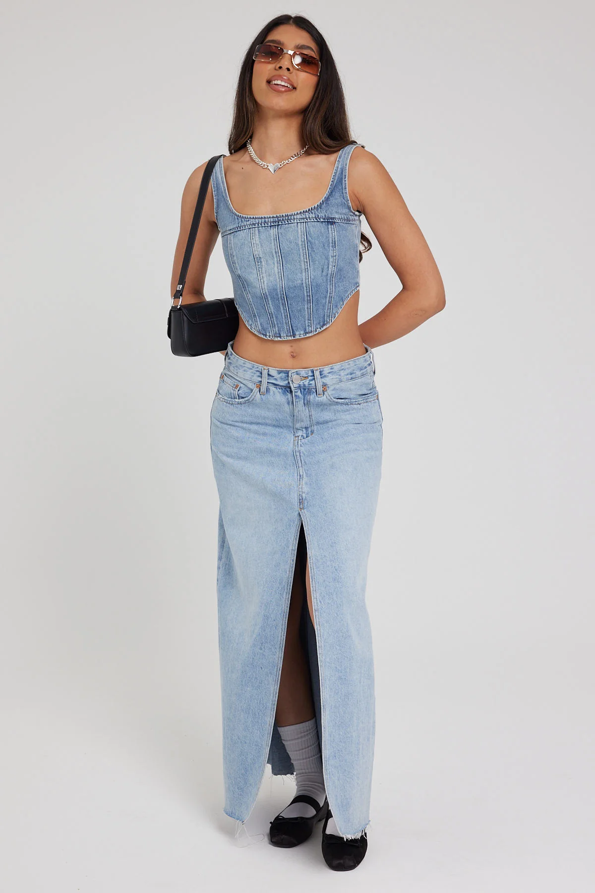 Ziggy Denim Sweeper Skirt - Image 2
