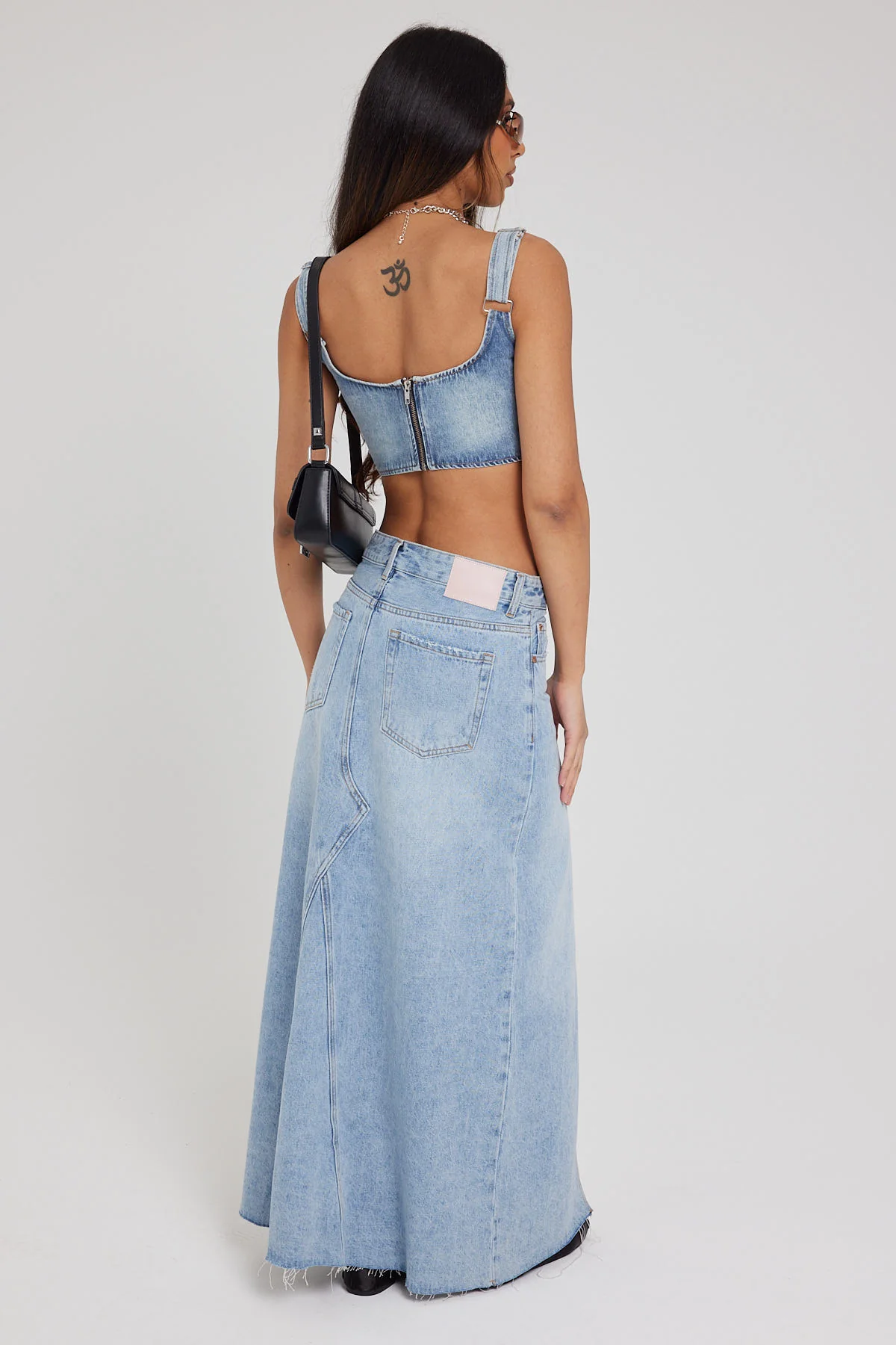 Ziggy Denim Sweeper Skirt - Image 4